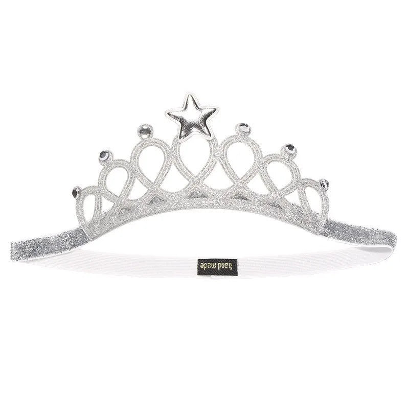 Baby Girl Crown Headband – Birthday Party Hair Accessory for Newborn & Toddlers (0–3Y) | Maison Verde
