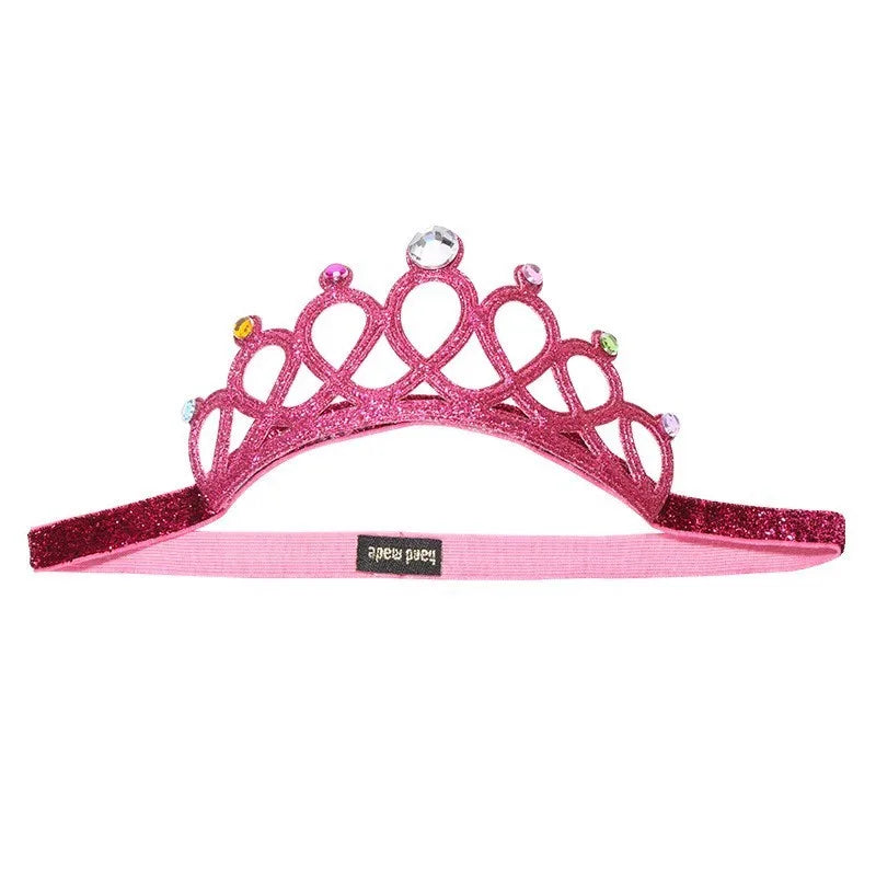 Baby Girl Crown Headband – Birthday Party Hair Accessory for Newborn & Toddlers (0–3Y) | Maison Verde
