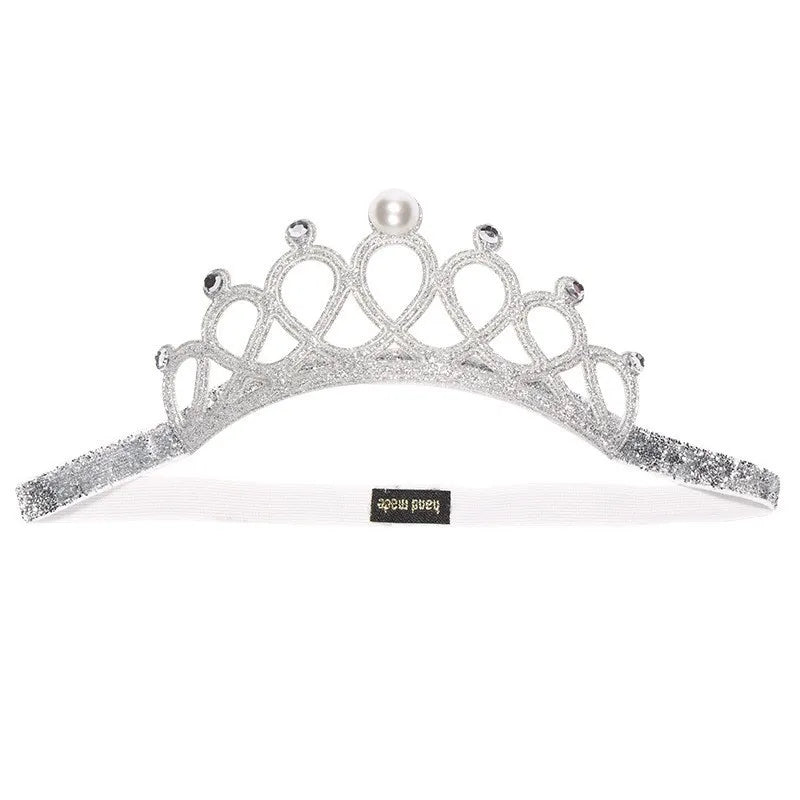 Baby Girl Crown Headband – Birthday Party Hair Accessory for Newborn & Toddlers (0–3Y) | Maison Verde