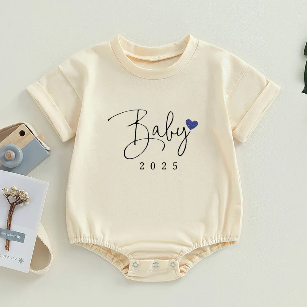 Auntie’s Little Man Baby Romper – MaisonVerde® Unisex Summer Outfit (0–24M)