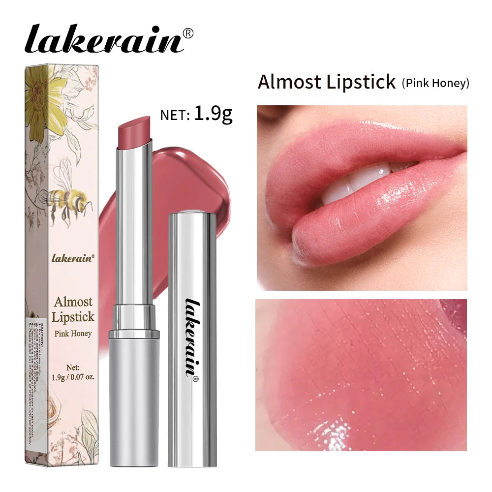 MaisonVerde® Pink Honey Colorless Lip Balm – Long‑Lasting Moisturising Gloss Lipstick