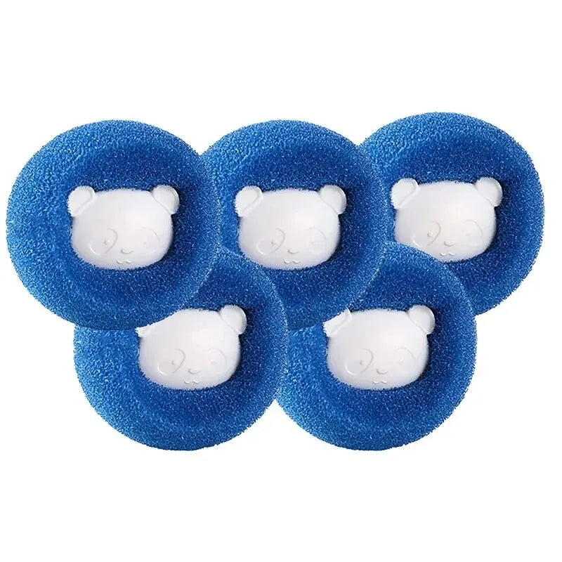 Reusable Pet Hair Remover Balls for Washing Machine – Cat & Dog Fur Lint Catcher, Laundry Filter Ball for Clothes, Jackets & Blankets – 1/3/5 Pack
