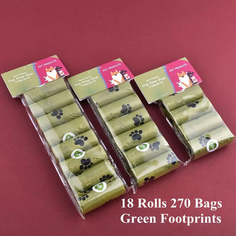 Biodegradable Pet Poop Bags with Dispenser – Scented & Eco-Friendly Waste Bags (1–42 Rolls)