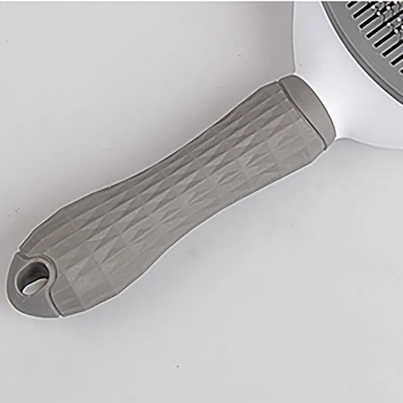 Pet Dog & Cat Hair Remover Brush – Gentle Grooming Comb for Loose Hair, Knots & Dander