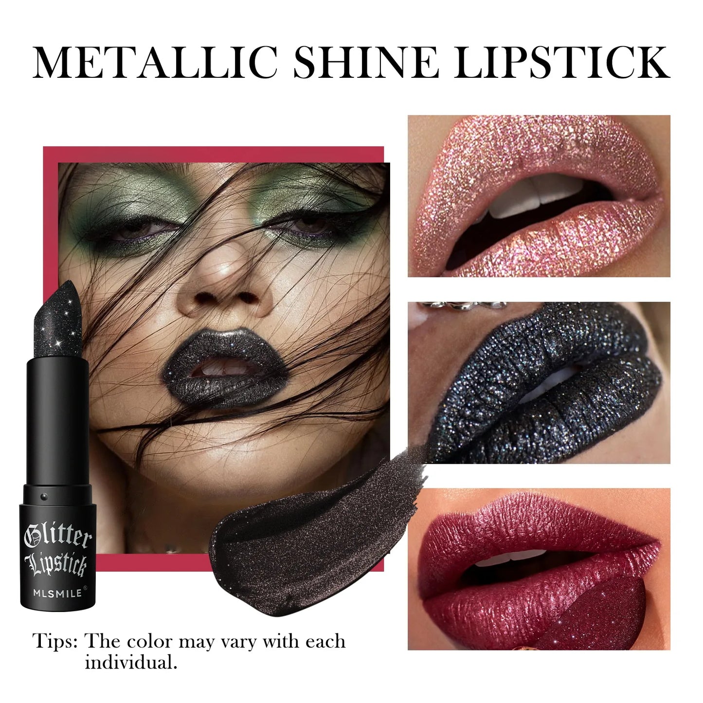 MLSMILE Multi‑Color Matte Lipstick – Long‑Lasting, Non‑Stick Cup, Easy‑Apply
