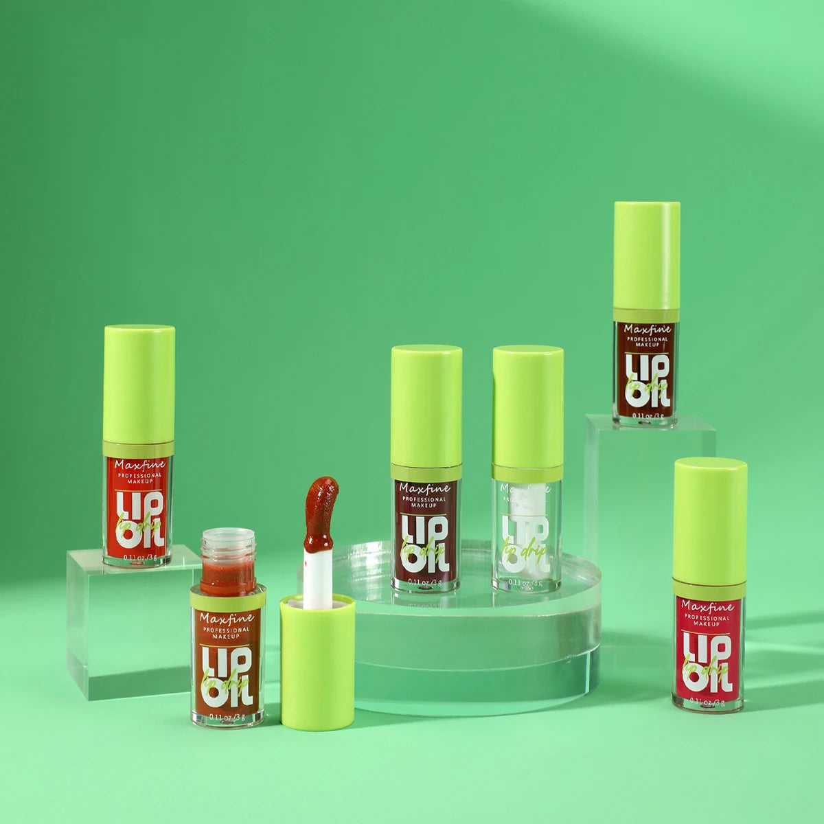 Lip Gloss – Waterproof, Long‑Lasting, Moisturising, Non‑Stick Cup