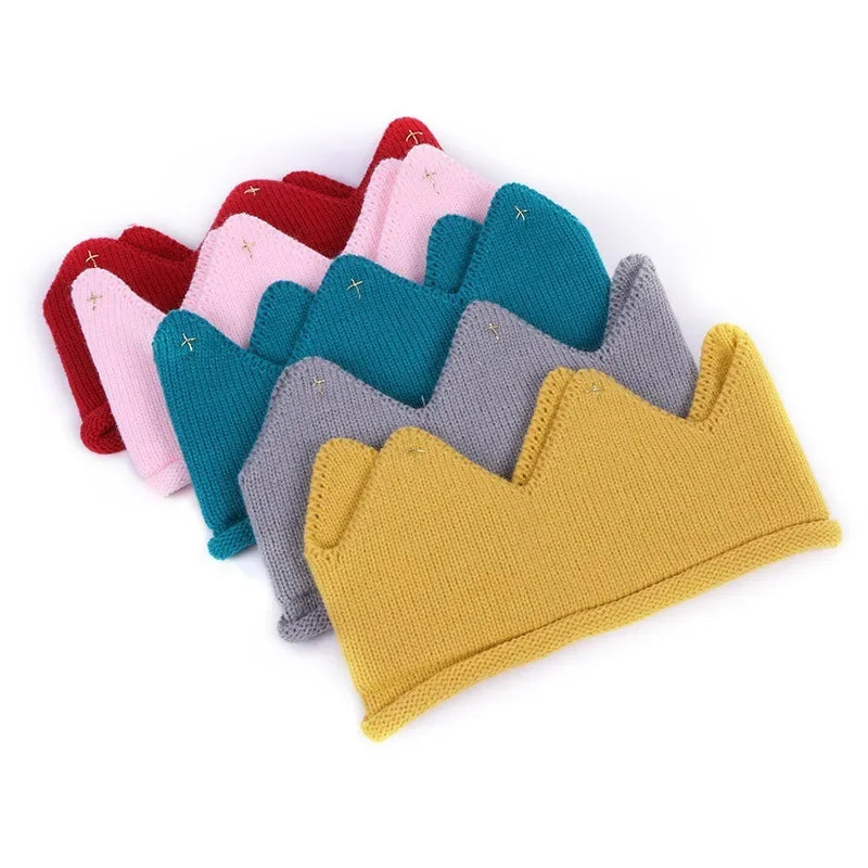 Knit Crown Baby Headband – Infant & Toddler Princess Turban for Girls (2M–2Y) | Maison Verde
