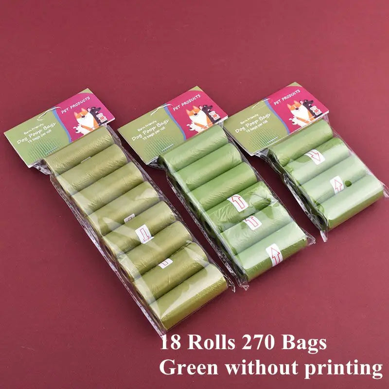 Biodegradable Pet Poop Bags with Dispenser – Scented & Eco-Friendly Waste Bags (1–42 Rolls)