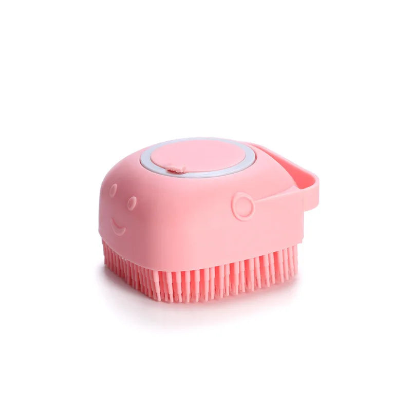 MaisonVerde® 3-in-1 Silicone Pet Bathing Brush – Grooming Tool with Shampoo Dispenser & Massager for Dogs & Cats | Free Shipping