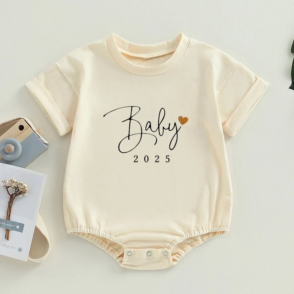 Auntie’s Little Man Baby Romper – MaisonVerde® Unisex Summer Outfit (0–24M)