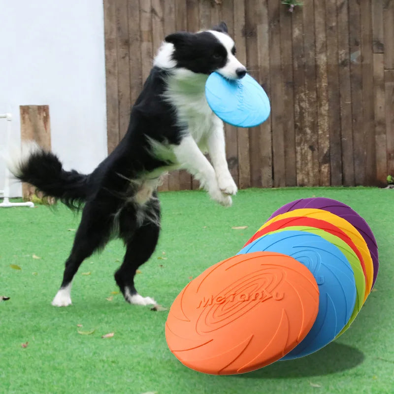 Durable Dog Frisbee – Bite-Resistant Flying Disc for Training & Outdoor Play
