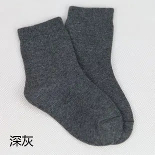 MaisonVerde® 20-Piece (10 Pair) Kids’ Cotton Socks – Candy Colours for Boys & Girls, 1–9 Years