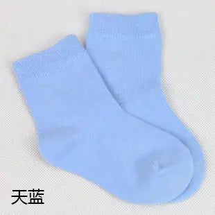 MaisonVerde® 20-Piece (10 Pair) Kids’ Cotton Socks – Candy Colours for Boys & Girls, 1–9 Years