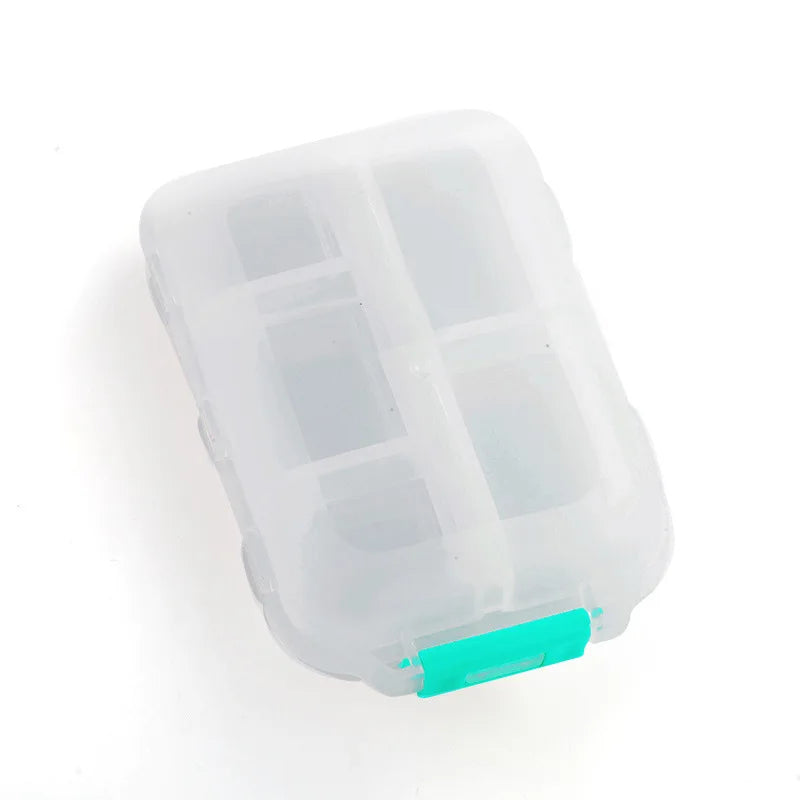 MaisonVerde® Travel Pill Organizer – Portable Moisture-Proof Medicine & Vitamin Box | 4–12 Compartments for Daily Use or Travel