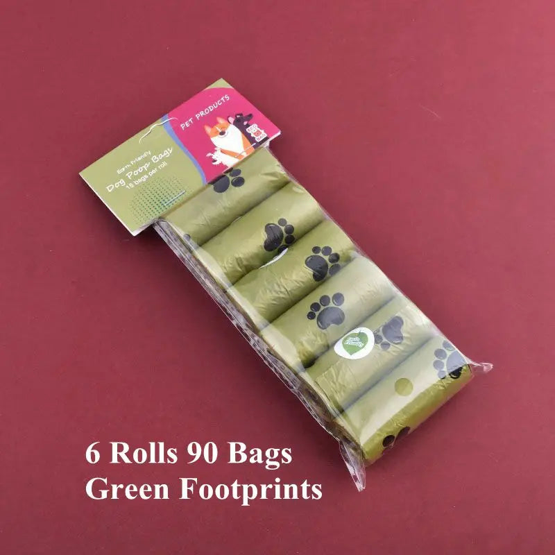 Biodegradable Pet Poop Bags with Dispenser – Scented & Eco-Friendly Waste Bags (1–42 Rolls)