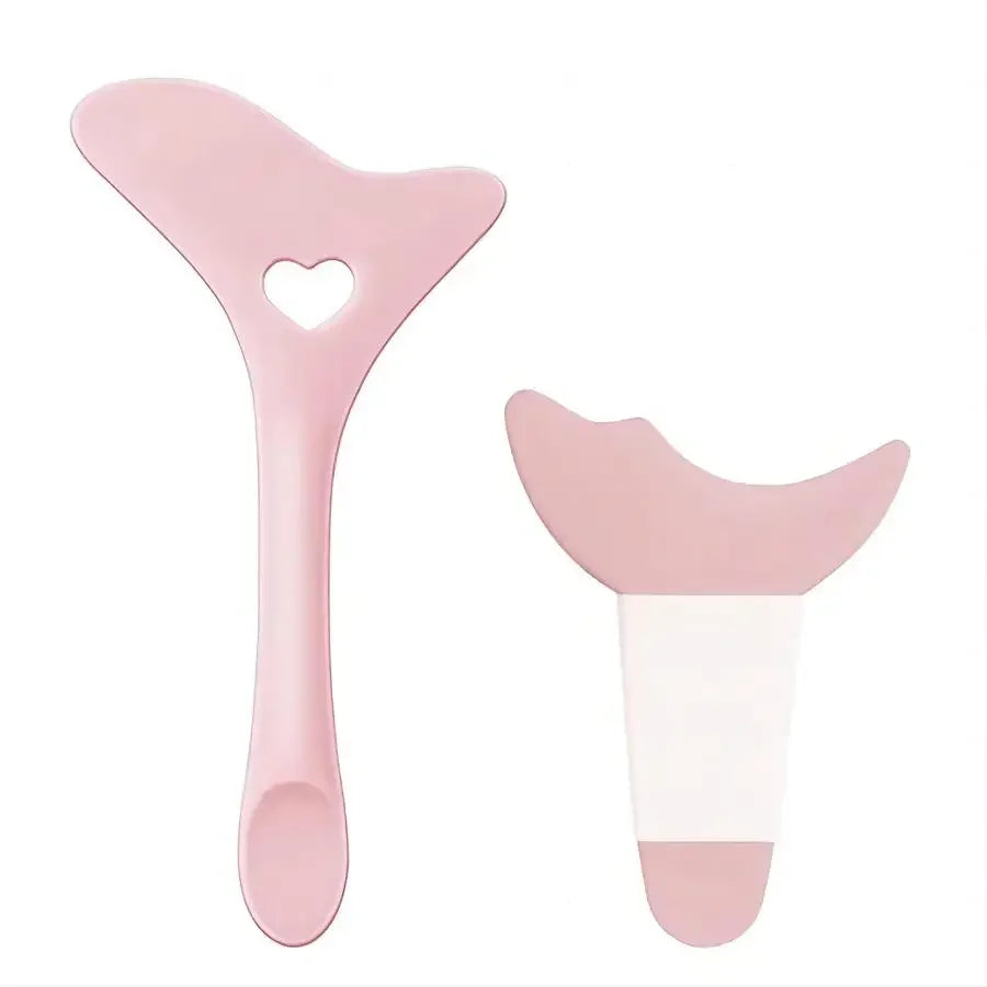 Silicone Eyeliner & Makeup Stencil – Wing Tips, Mascara, Lipstick & Face Mask Applicator Tool