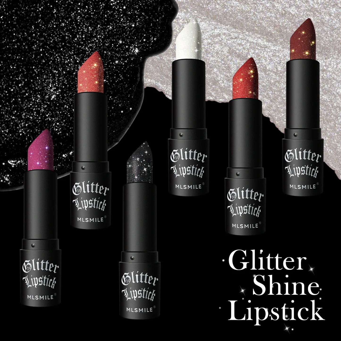 MLSMILE Multi‑Color Matte Lipstick – Long‑Lasting, Non‑Stick Cup, Easy‑Apply