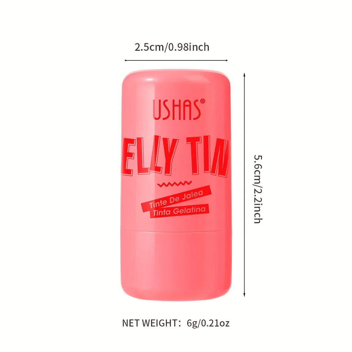 4 Colours Jelly Blush Stick – 3‑in‑1 Matte Blush, Lip Balm & Eyeshadow