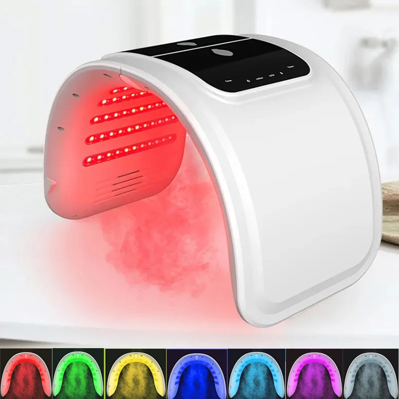 MaisonVerde® 7-Color LED Face Mask – Light Therapy Skin Rejuvenation Device | Anti-Aging, Acne Care, Whitening & Wrinkle Treatment