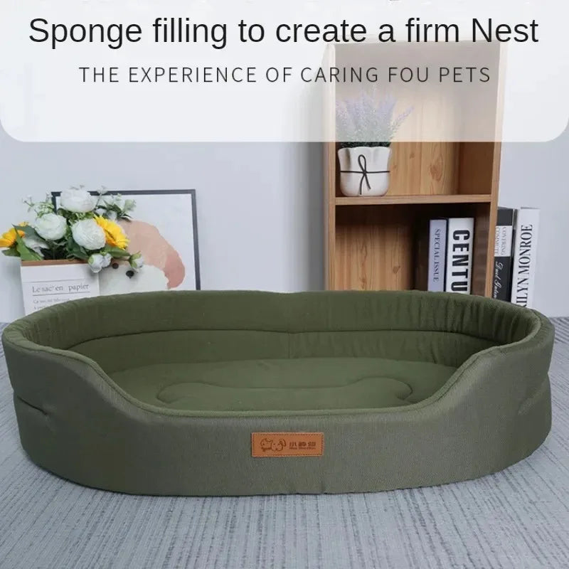CloudNest™ Fluffy Dog & Cat Cushion Bed – Breathable, Hand-Washable, Sofa-Style Pet Mat | MaisonVerde