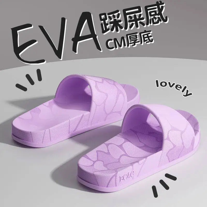 MaisonVerde® Women’s Lightweight EVA Slippers – Summer Open-Toe Indoor/Outdoor Non-Slip Home Shoes | Pink Pull-On Slides