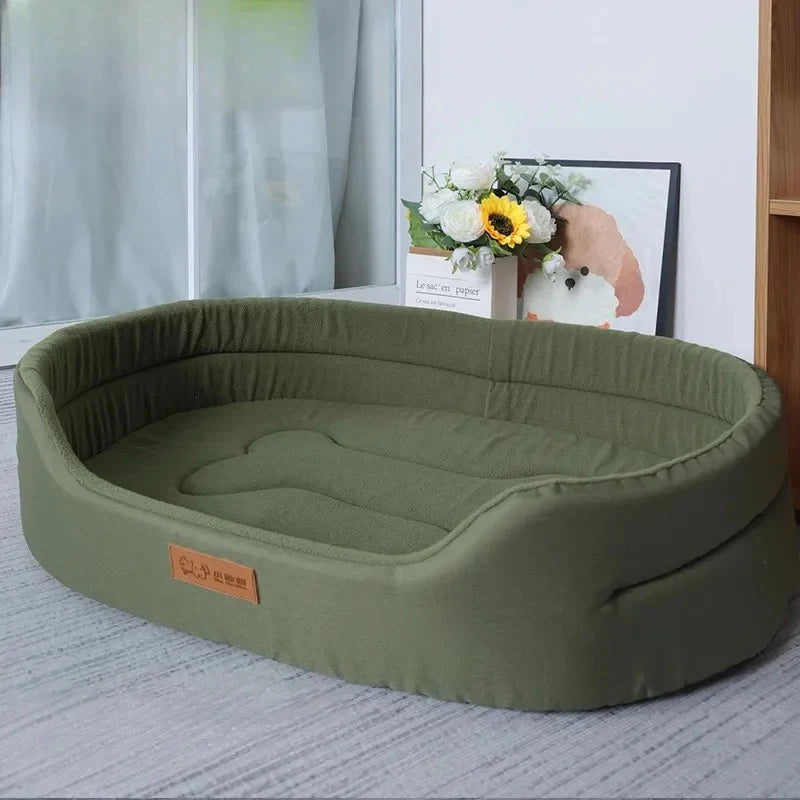 CloudNest™ Fluffy Dog & Cat Cushion Bed – Breathable, Hand-Washable, Sofa-Style Pet Mat | MaisonVerde