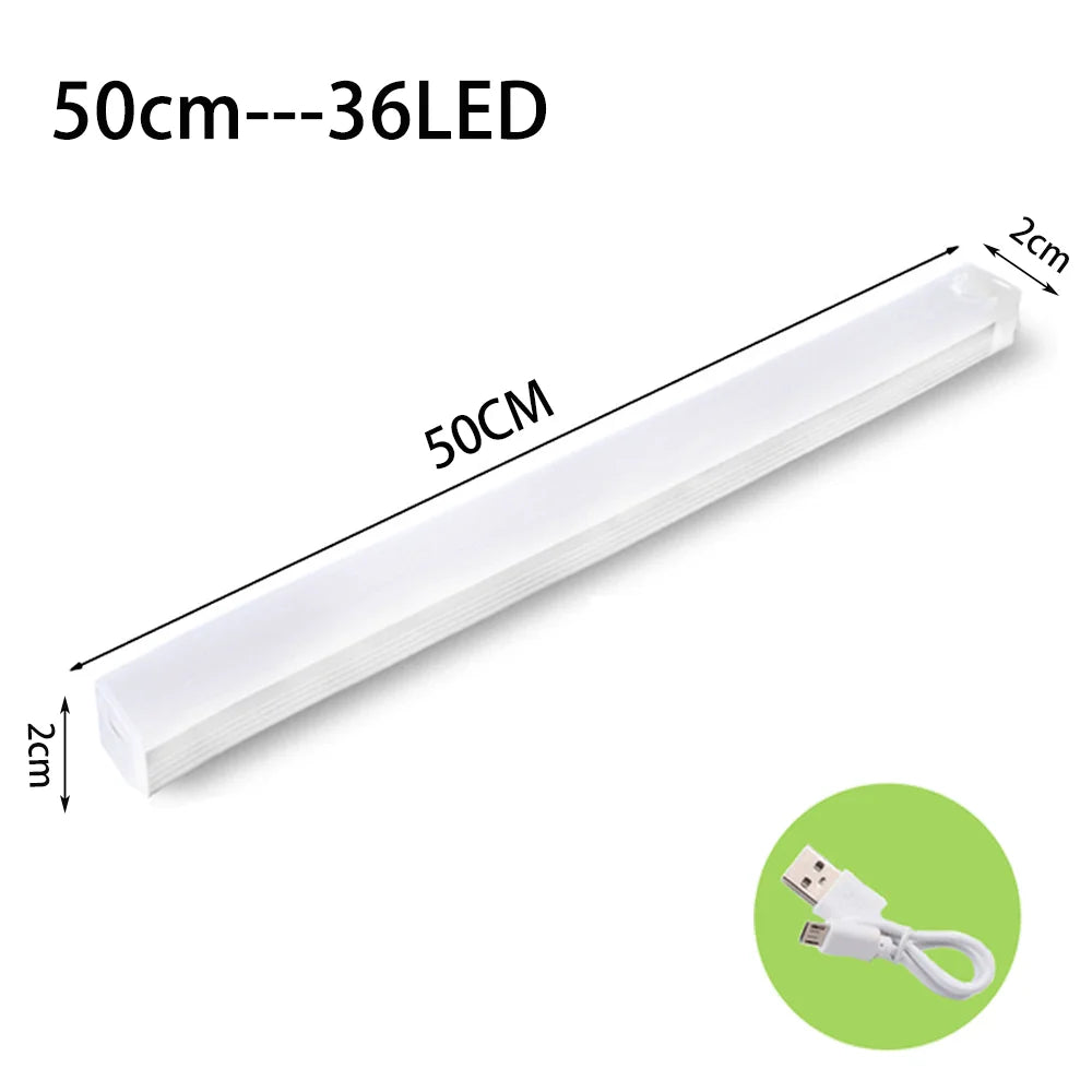 MaisonVerde® Rechargeable LED Motion Sensor Light – Wireless Night Light for Wardrobes, Stairs, Kitchen | Type-C Charging, 3-Mode Backlight