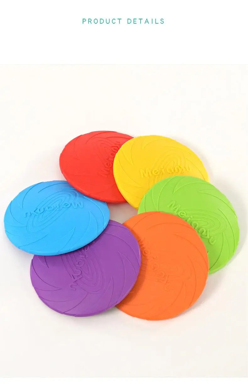 Durable Dog Frisbee – Bite-Resistant Flying Disc for Training & Outdoor Play